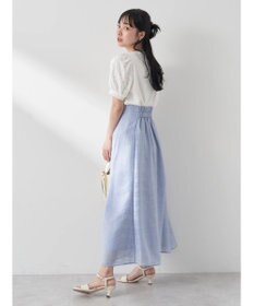 earth music&ecology フラワーレースプルオーバー