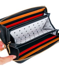 tsumori chisato CARRY 森のどうぶつたち ラウンドファスナー長財布