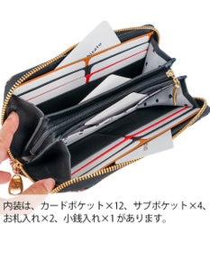 tsumori chisato CARRY 森のどうぶつたち ラウンドファスナー長財布