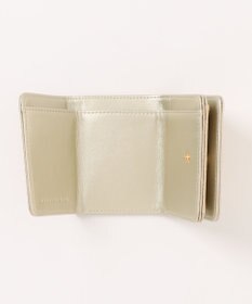 style code 【MERCURYDUO/マーキュリーデュオ】メタリッククラック調型押し　三つ折りミニ財布