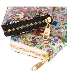 tsumori chisato CARRY 森のどうぶつたち ラウンドファスナー長財布