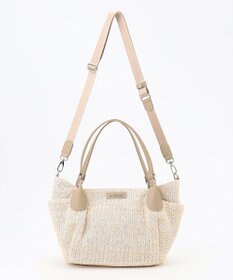LA BAGAGERIE つまみハンドル　サマー2wayミニトートバッグ