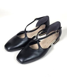 Dominic3 クロスストラップ セパレートパンプス