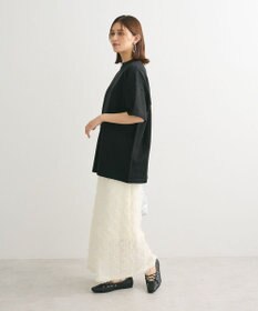 Green Parks チュールフリルＩラインスカート