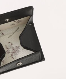 style code 【MERCURYDUO/マーキュリーデュオ】メタリッククラック調型押し　三つ折りミニ財布