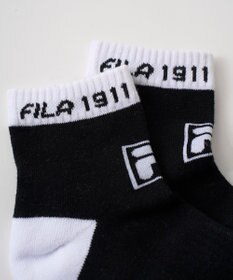 FILA GOLF／marie claire 【FILA GOLF】 パイル編みアンクルソックス