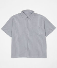WEGO クロップドSSサッカーストライプシャツ