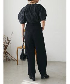 Green Parks AnriettMusee ショート丈ジャガードトップス