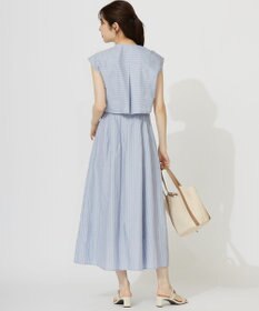 ANY SIS S 【洗える】クロップドシャツ ワンピース