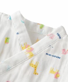 MIKI HOUSE HOT BISCUITS 【ミキハウス】【50-80cm】甚平オール