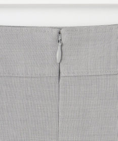 J.PRESS LADIES L ピンヘッドストレッチ フレアースカート