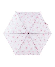 MOONBAT urawaza slim(ウラワザ スリム) 3秒でたためる傘 折りたたみ傘 ウォータリーフラワー 大きめ55cm UV
