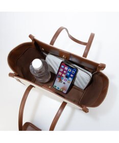 UNBILLION カシュカシュ cachecache / ミニポーチ付エルガリートート