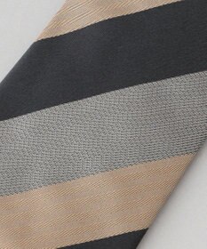 GOTAIRIKU GOTAIRIKU別注【日本製】シルク ネクタイ_ストライプ