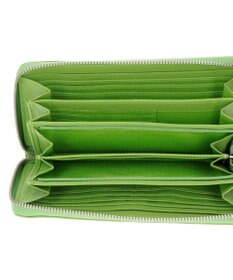 LANVIN en Bleu カリヨン ラウンド長財布