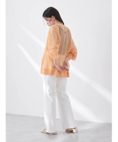 earth music&ecology ファンシーラメＶネックカーディガン