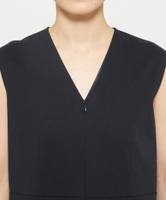 uncrave ダブルフェイスジャージー オールインワン