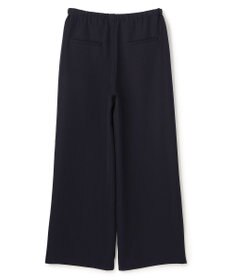 UNFILO 【ウエストゴム/セレモニー】ドライダブルクロス イージー ワイドパンツ