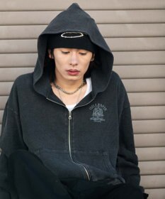 WEGO 【ユニセックス着用ITEM】ワッフルZIPパーカー