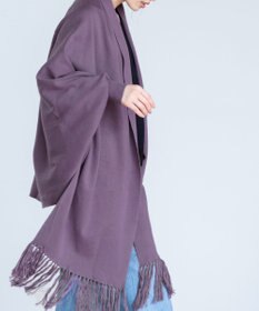 Tiaclasse 【洗える】ストール風カーディガン