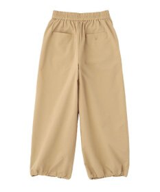 Green Parks サッカー裾ドロストワイドパンツ