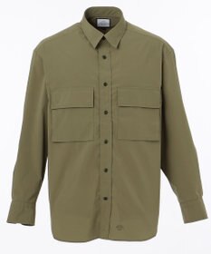 J.PRESS YORK STREET 【UNISEX】ストレッチピーチクロスワークシャツ