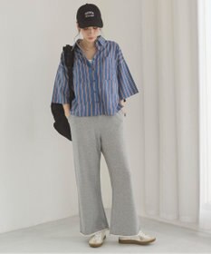 WEGO 【ANGIE VINTAGE/セットアップ対応】ワイドスウェットパンツ