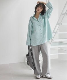 WEGO 【ANGIE VINTAGE/セットアップ対応】ワイドスウェットパンツ