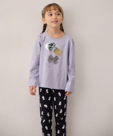 ANY KIDS ミラクルスパンコール 長袖Tシャツ