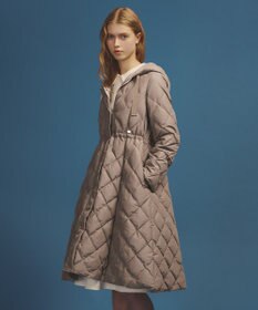 TOCCA 【消臭】PLAYING CARD ロングコート ブラウン系