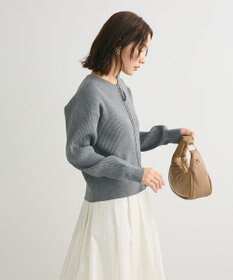 Green Parks ＺＩＰ付きニットカーディガン