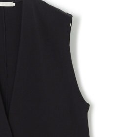 ICB 【洗える】ドライコットンアセテート ニットジレ