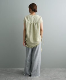 CRAFT STANDARD BOUTIQUE 布帛ウエストギャザー切替チュニック