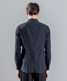 JOSEPH HOMME オーナメントジャガードストレッチ　レギュラーカラーシャツ