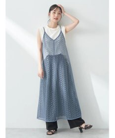 earth music&ecology ボクシーノースリーブチュニック