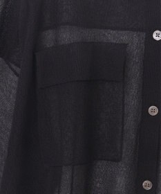 GRACE CONTINENTAL ニットシアーシャツ