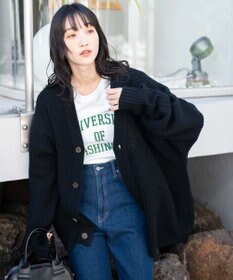 WEGO ルーズフィットカーディガン