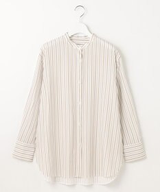 自由区 【洗える】SOMELOSバンドカラー ブラウス