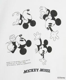 Green Parks ミッキー＆フレンズ／レイヤードプリントロングＴシャツ