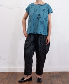 muuc 【土の凹凸を表現したナイロン素材】テレイン パンツ