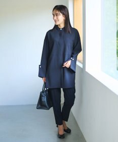 #Newans 【セレモニーにも】パールボタンビッグブラウス