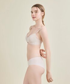 une nana cool 【リニューアル】364ブラ シンプル ノンワイヤーブラ