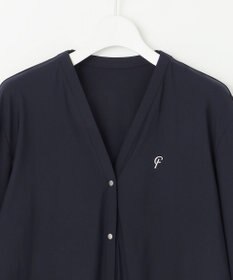 23区GOLF 【23Fondation/WOMEN】【接触冷感・UVケア】Vネック カーデガン
