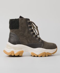 BONTRE 【PRECIEUX JOUET/プレシュウジュエ】ボリュームソールボアハイカットスニーカー