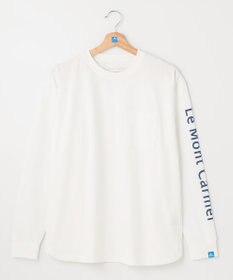 SHARE PARK LADIES 【UNISEX】吸水速乾 ショルダーロゴロングスリーブTシャツ（S・Mサイズ）