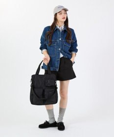 LeSportsac CARGO N/S TOTE/ブラックカーゴ