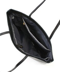 LeSportsac VERTICAL CITY TOTE/アップタウンブラックシャイン/ブラック2