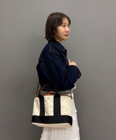 TOPKAPI 【Breath TOPKAPI sis】【WEB限定】 ナイロン ミニ トートバッグ ショルダー付き 軽量 / SCOTCH GRAIN スコッチグレイン