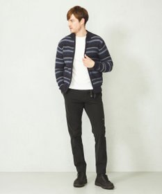 JOSEPH ABBOUD MOUNTAIN 【UNISEX】ジャガード柄 ZIPニット アウター