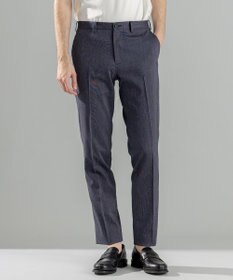 JOSEPH HOMME 新素材【洗える/ストレッチ】ピンヘッドリネンストレッチ　テーパードパンツ / CITY